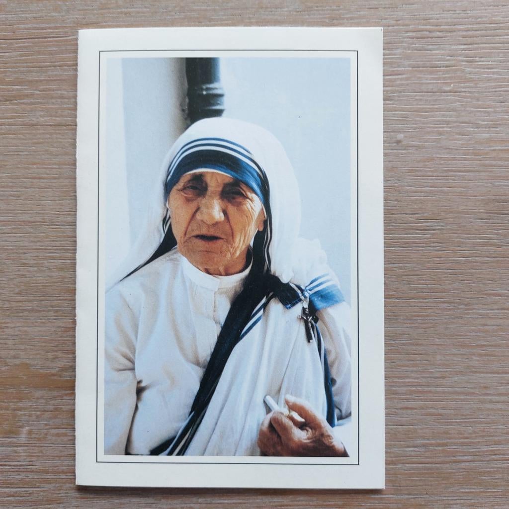 Bidprentje Moeder Teresa, Ophalen of Verzenden, Bidprentje