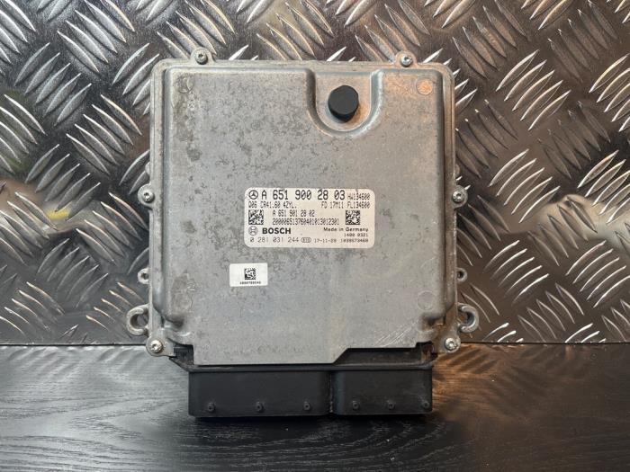 Ordinateur gestion moteur d'un Mercedes Vito, Autos : Pièces & Accessoires, Électronique & Câbles, Mercedes-Benz, Utilisé, 3 mois de garantie