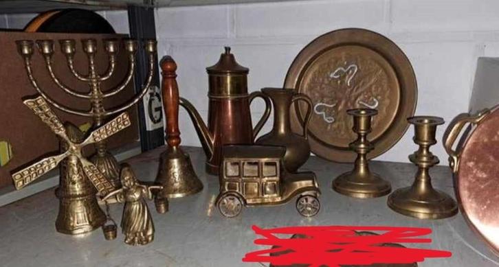 Koper, oude gebruiksvoorwerpen en decoratie, Antiquités & Art, Curiosités & Brocante, Enlèvement ou Envoi