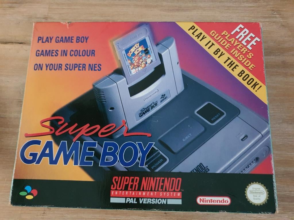 Nintendo snes gameboy player bigbox, Games en Spelcomputers, Ophalen