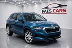 Skoda Karoq panodak trekhaak leder, 1498 cc, 4 cilinders, Blauw, Leder en Stof