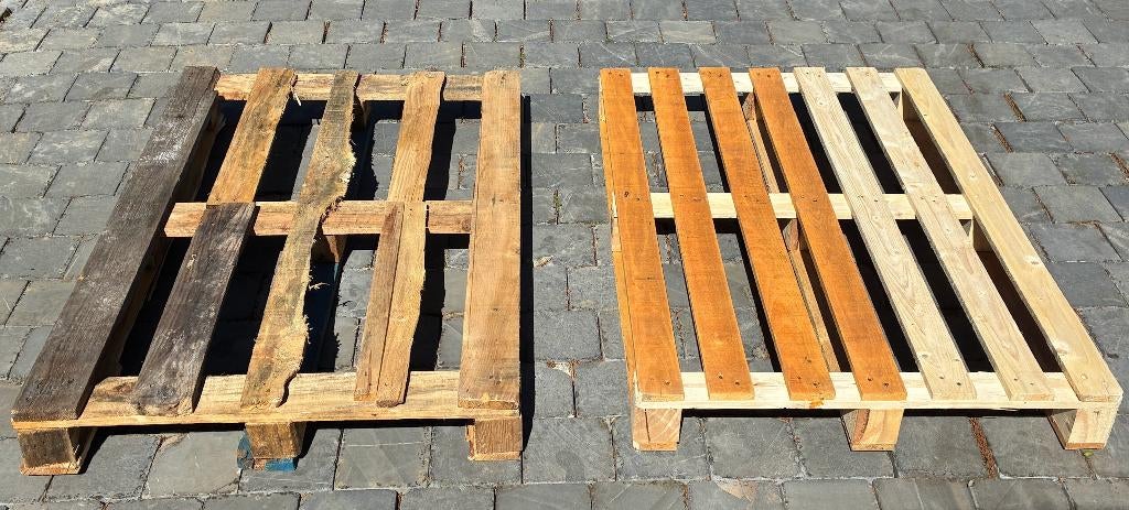 2 Palettes en bois à donner, Enlèvement
