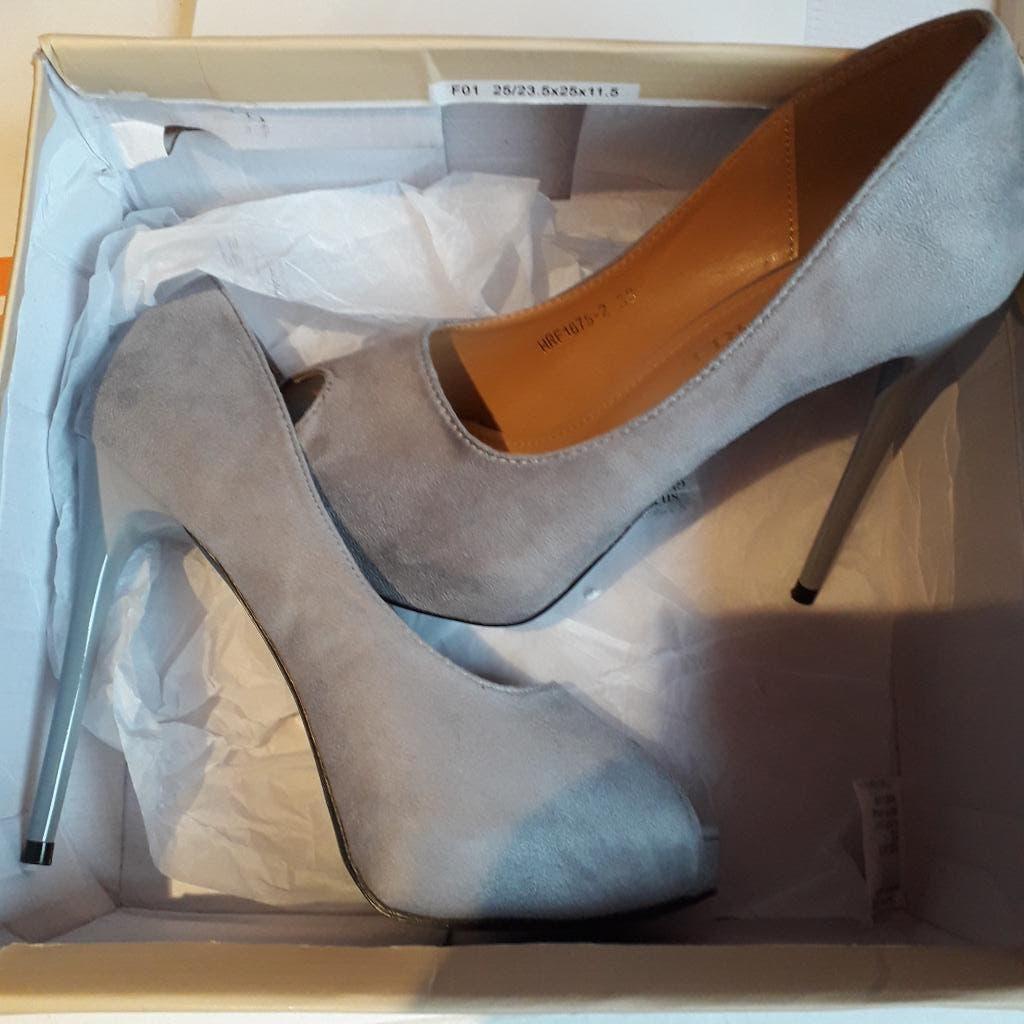 pumps, Pumps, Verzenden, Nieuw, Grijs