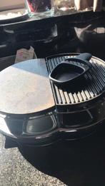 Tafelgrill met steen,  grill en 8 pannetjes, Elektronische apparatuur, Grillplaten, Ophalen of Verzenden, Gebruikt, Steengrill