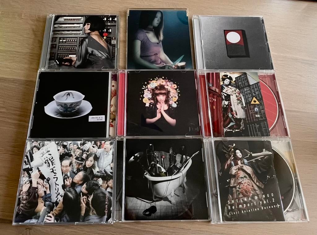 Sheena Ringo 9 cd set, CD & DVD, CD | Autres CD, Utilisé, Enlèvement ou Envoi