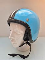 Vintage Imperator-stijl jethelm Ice Blue jaren '60, Motoren, Ophalen of Verzenden, Jethelm