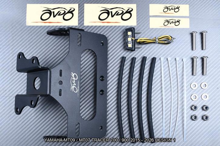 Kentekenplaathouder YAMAHA MT09 / TRACER 7 700 900 2015 2026, Motoren, Accessoires | Overige, Nieuw, Ophalen of Verzenden