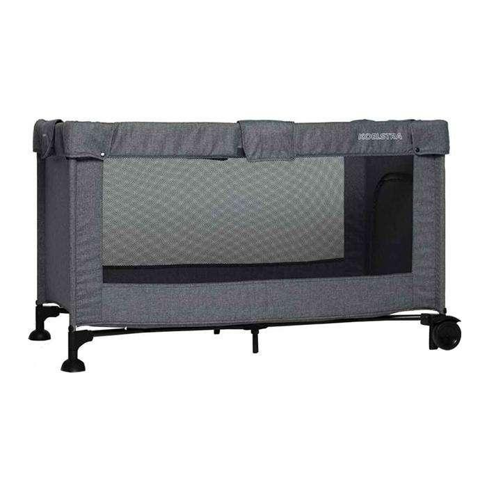 Koelstra Reisbed Travelsleeper Grijs, Enfants & Bébés, Berceaux & Lits, Comme neuf, Enlèvement