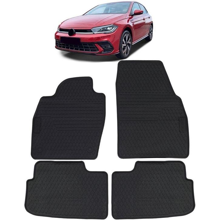 Rubber Automatten Geschikt Voor VW Polo AW Vanaf 2018, Auto diversen, Tuning en Styling, Verzenden