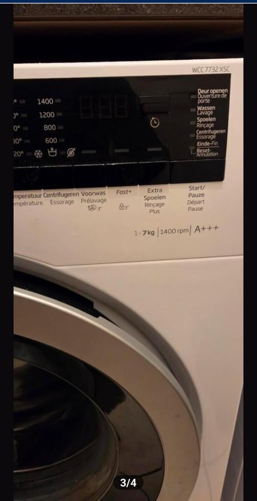Beko wasmachine, Ophalen