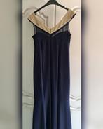 Longue robe cocktail T.46 " Gribha, Taille 46/48 (XL) ou plus grande, Comme neuf, Bleu, Envoi