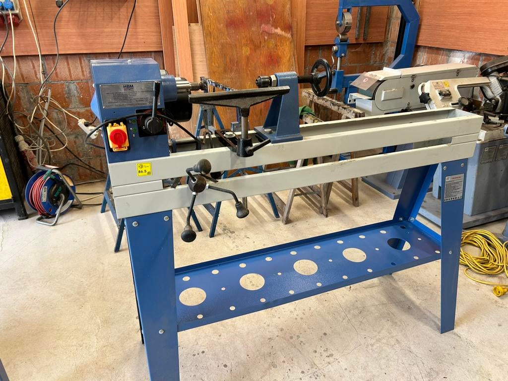 Houtdraaibank HBM 1100, Ophalen, Zo goed als nieuw, Houtdraaibank
