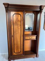 houten halgarderobe / vestiairekast met spiegel – klassiek, Enlèvement