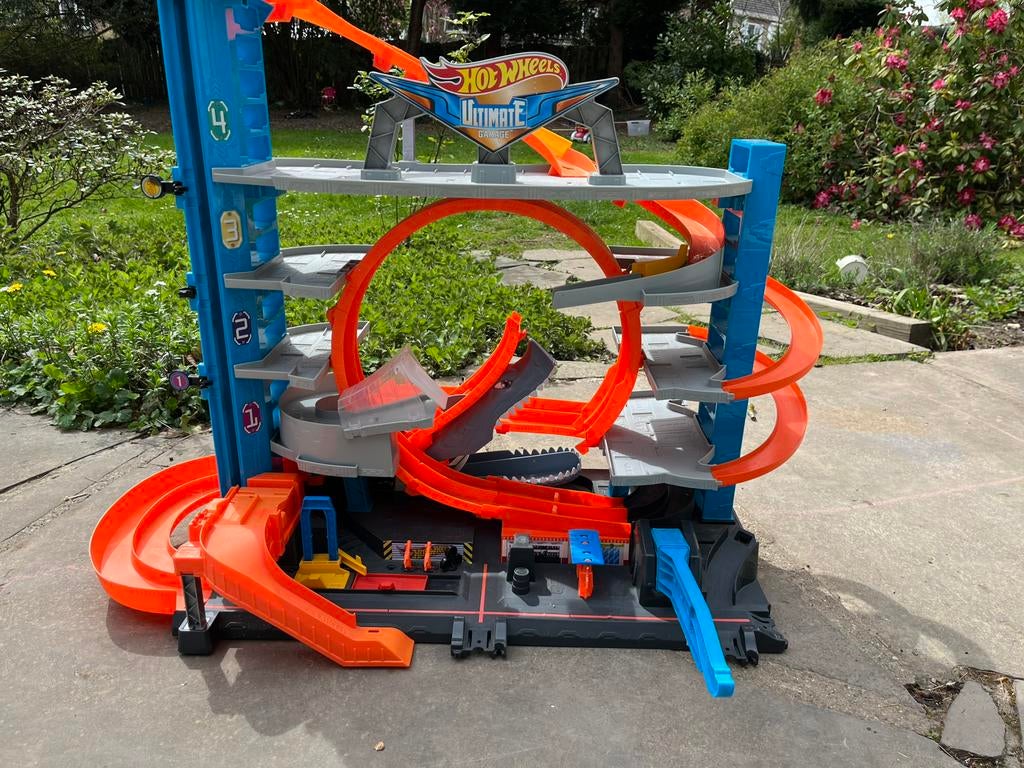 Hotwheels ultimate garage requin, Ophalen, Hot Wheels, Met looping, Racebaan