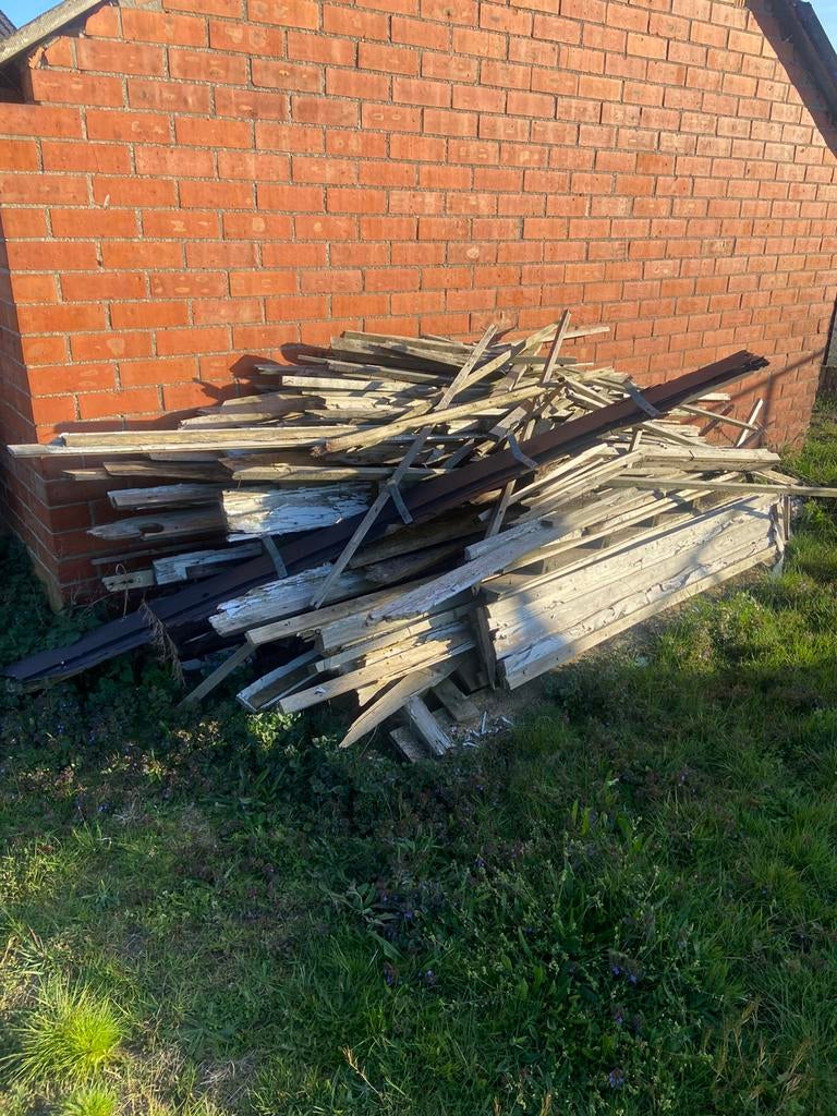 Gratis afvalhout, Tuin en Terras, Brandhout, Ophalen