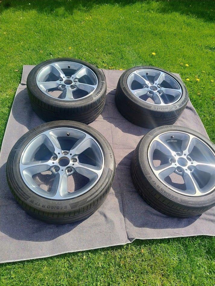 Jantes BMW, Autos : Pièces & Accessoires, Pneus & Jantes, Pneus été, 17 pouces, Enlèvement, Jante(s)