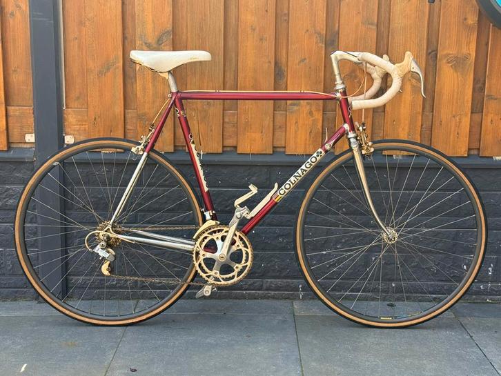 Colnago Nuovo Mexico - Saronni rood - originele staat, Fietsen en Brommers, Fietsen | Racefietsen, Zo goed als nieuw, Ophalen
