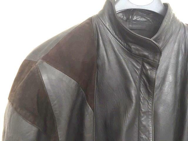 Veste en cuir noir T 38/40, Kleding | Dames, Jassen | Winter, Ophalen, Gedragen, Maat 38/40 (M), Zwart