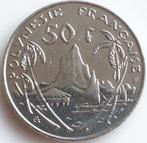 FRANS POLYNESIË : 50 FRANCS 1991 KM13 SCARCE  DATE Br.UNC, Timbres & Monnaies, Monnaies | Océanie, Enlèvement ou Envoi, Monnaie en vrac
