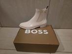 Set Hugo Boss Beige Chelsea Boots & Zilveren tas, Kleding | Dames, Schoenen, Hoge laarzen, Beige, Nieuw, Ophalen of Verzenden