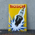 XL Emaille Schild BOSCH BOUGIES Dealer Reclamebord Pop Art, Verzenden, Gebruikt, Reclamebord