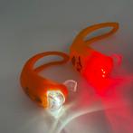 Lampes de vélo alimentées par piles CR2032, Vélos & Vélomoteurs, Enlèvement, Comme neuf, Batterie, Set d'éclairage