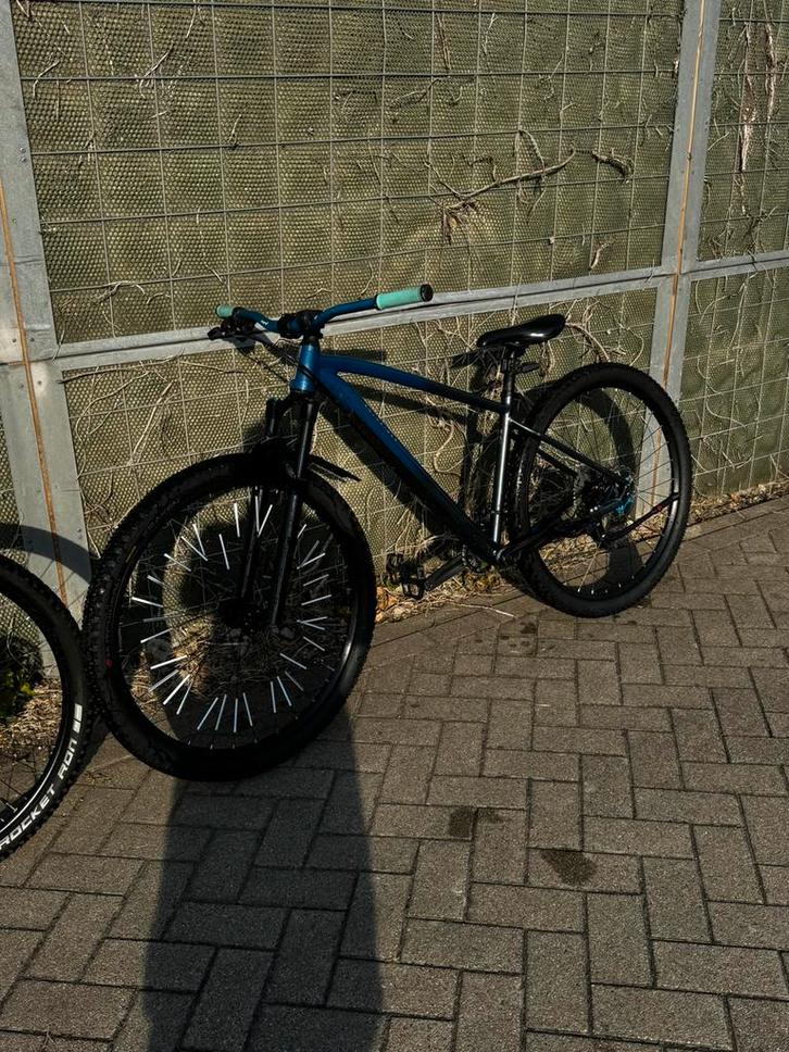 Mtb Rockrider, Fietsen en Brommers, Fietsen | Mountainbikes en ATB, Zo goed als nieuw, Heren, Overige merken, 53 tot 57 cm, Hardtail