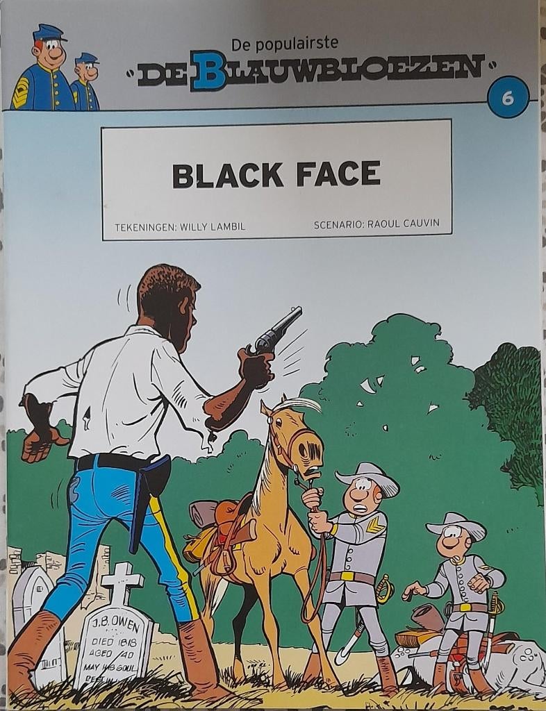 De Populairste Blauwbloezen, uitgave HLN, 6 strips, Plusieurs BD, Enlèvement, Comme neuf, Cauvin / Lambil