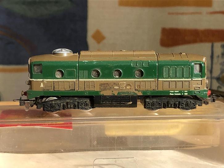 Lima locomotive diesel D341 1039 échelle N, Hobby & Loisirs créatifs, Trains miniatures | Échelle N, Utilisé, Locomotive, Lima