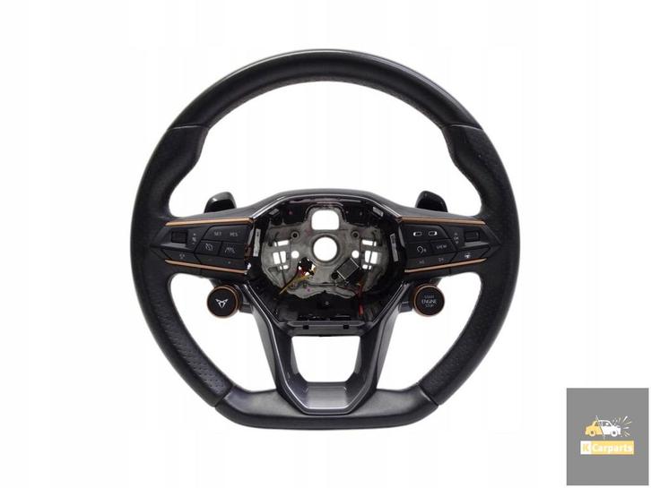 5FA419091FK, Volant en cuir Cupra Leon Ateca avec palettes d, Autos : Pièces & Accessoires, Autres pièces automobiles, Seat, Utilisé