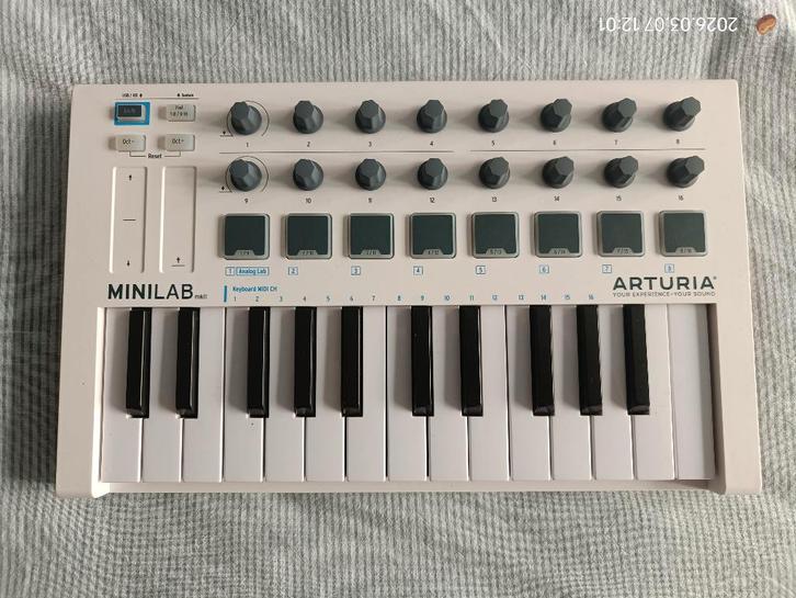 Arturia MiniLab MkII Keyboard, Muziek en Instrumenten, Keyboards, Zo goed als nieuw, Overige aantallen, Overige merken, Midi-aansluiting