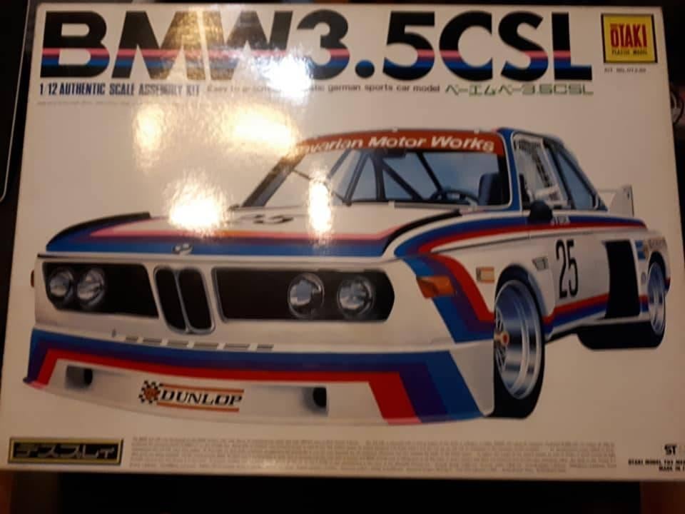 otaki bmw 3.5 csl 1:12, Hobby & Loisirs créatifs, Modélisme | Voitures & Véhicules, Autres marques, Enlèvement ou Envoi, Voiture