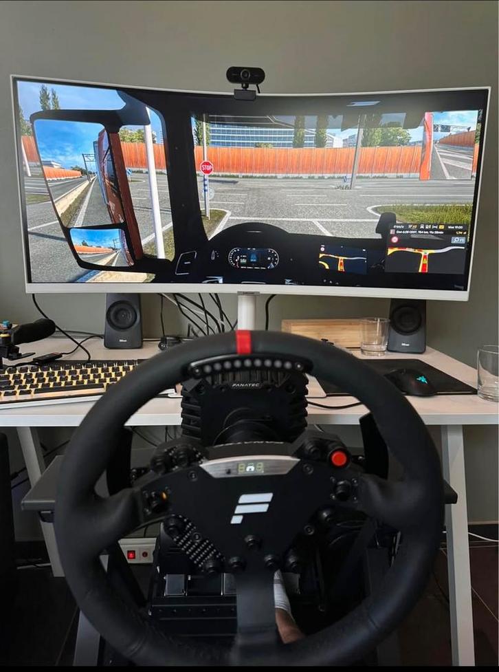 Fanatec CSL dd 8nm volledige sim racing setup, Consoles de jeu & Jeux vidéo, Consoles de jeu | Accessoires Autre, Utilisé, Enlèvement