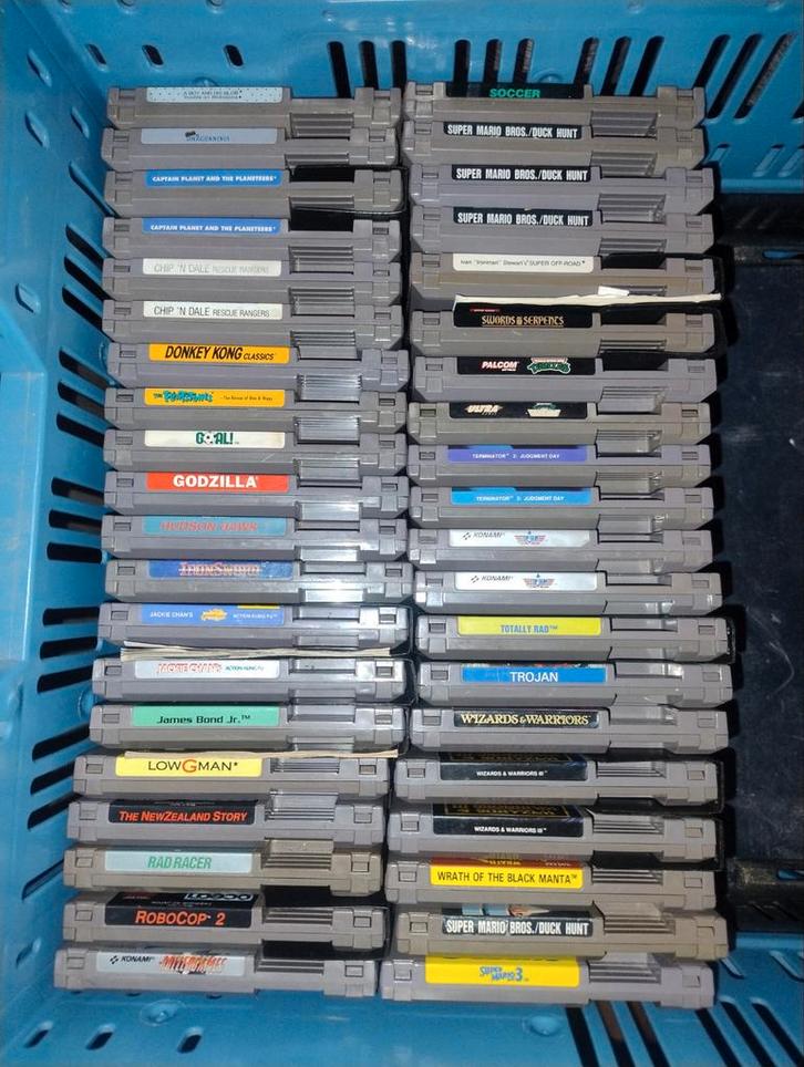 Lot losse NES game carts, Games en Spelcomputers, Games | Nintendo NES, Ophalen of Verzenden