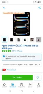 Apple Ipad pro 2026 11 pouces 256gb neuf sous scellé garanti, Informatique & Logiciels, Apple iPad Tablettes, Enlèvement ou Envoi