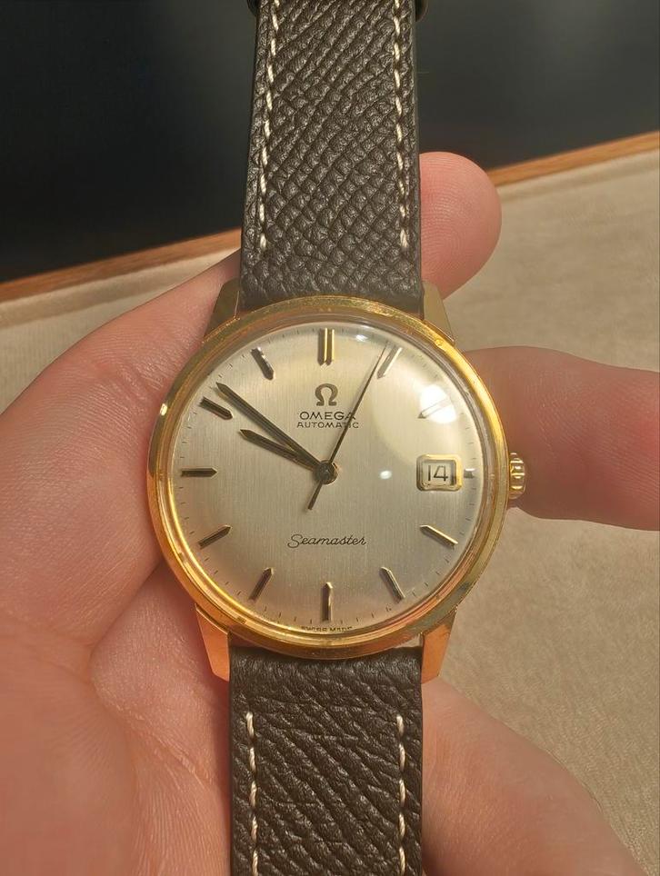 Te koop: Omega Seamaster automatic 1965 cal 562. Onderhouden, Handtassen en Accessoires, Horloges | Antiek, Polshorloge, Omega