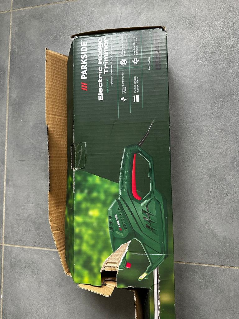 Taille-haie électrique, Enlèvement, Comme neuf, Électrique, Parkside