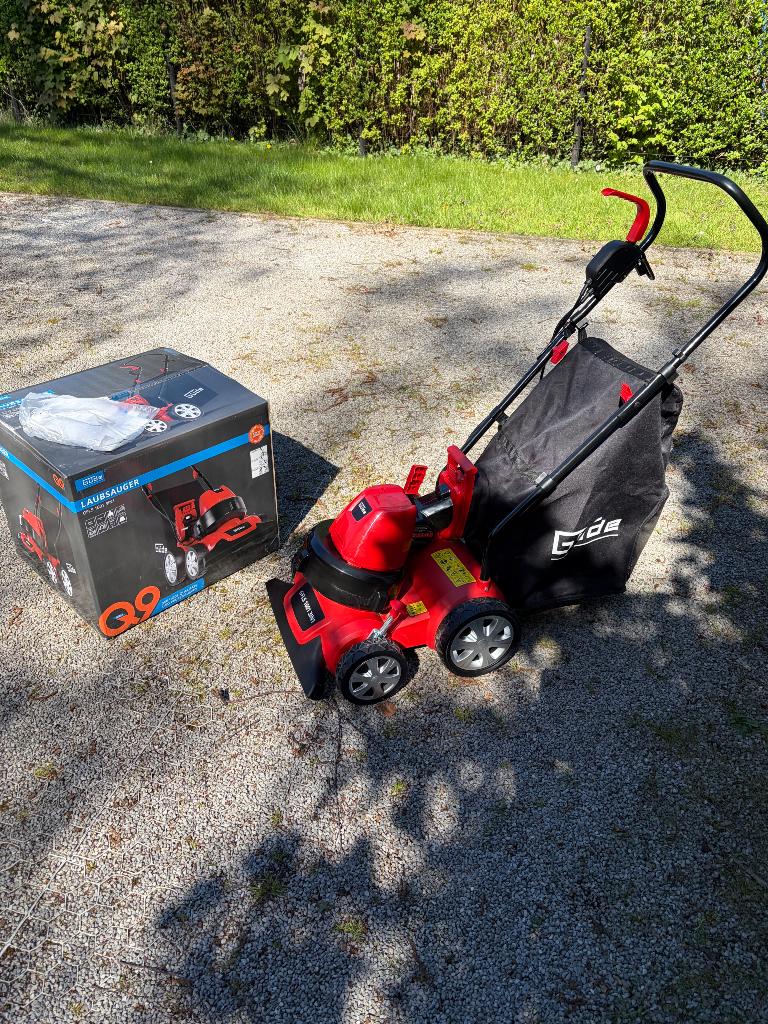 Bladzuiger/blazer, Ophalen, Nieuw, Elektrisch, Met opvangzak