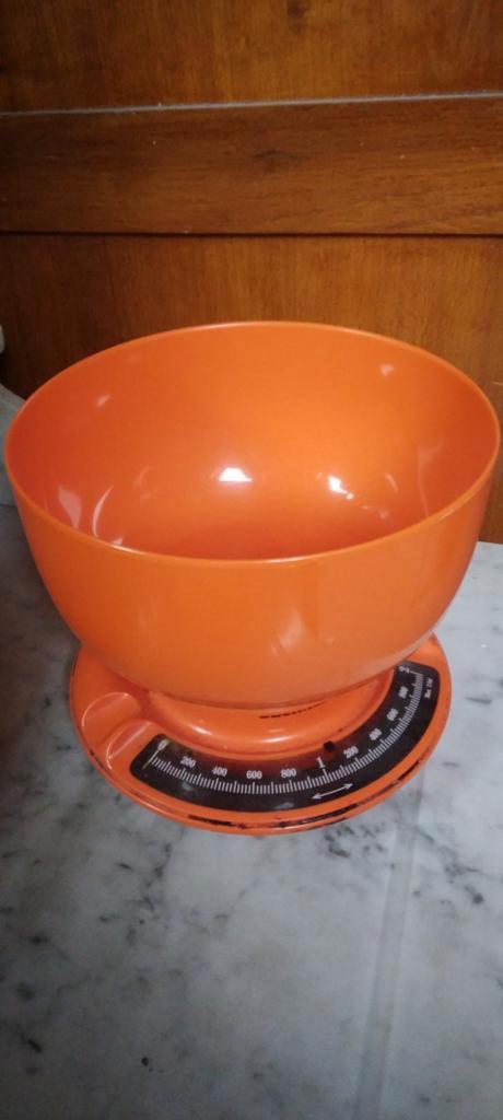 Balance de cuisine vintage, Maison & Meubles, Cuisine| Tupperware, Balance, Orange, Enlèvement ou Envoi
