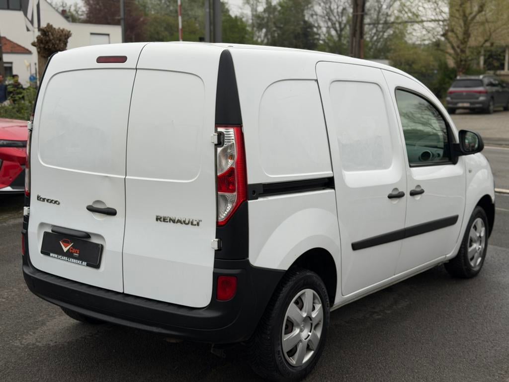 Renault kangoo 3pl 1ste eig. lichte vracht airco + keuring, Auto's, Bluetooth, Euro 6, Renault, Bedrijf