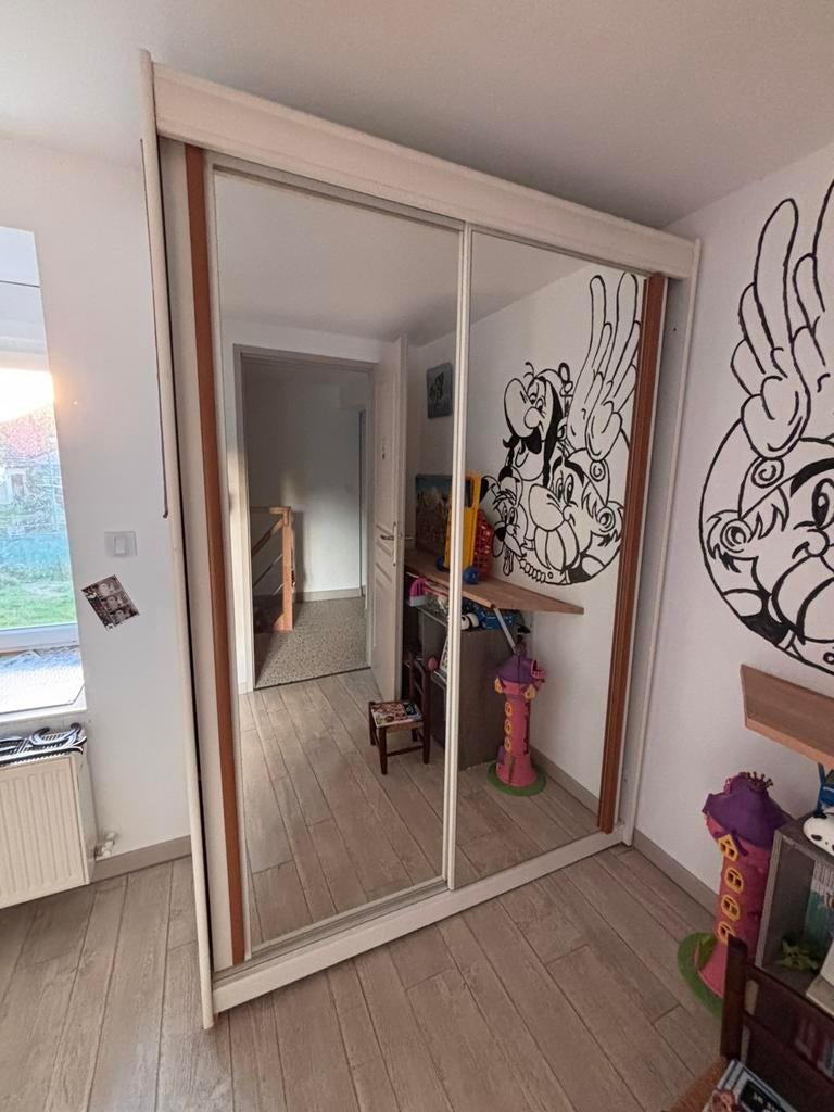 Armoire / garde robe / dressing / penderie, Maison & Meubles, Avec porte(s), 200 cm ou plus, Comme neuf, Enlèvement
