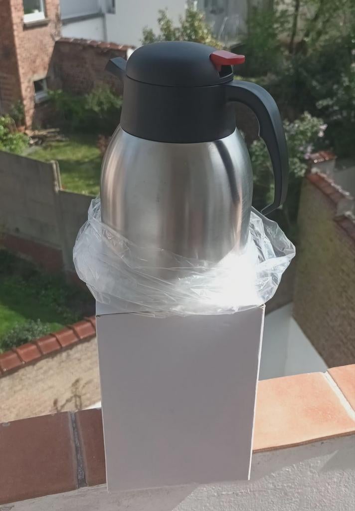 Pichet Isotherme / Thermos 1L – Acier Inoxydable, Enlèvement, Neuf, Inox, Autres types