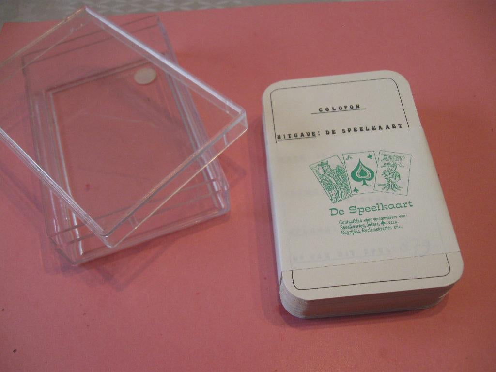 Mooi kaartspel - speelkaarten / De speelkaart 1991, Ophalen of Verzenden, Zo goed als nieuw, Speelkaart(en)