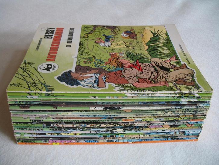 Bessy, Natuurkommando, 1ste druk, complete reeks, Livres, BD, Comme neuf, Série complète ou Série, Enlèvement ou Envoi