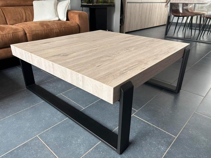 Salontafel Lucca 104x100x40cm, Huis en Inrichting, Tafels | Salontafels, Zo goed als nieuw, Minder dan 50 cm, 100 tot 150 cm, 100 tot 150 cm