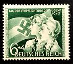 Dt.Reich: "Tag der Verpflichtung der Jugend" 1943 POSTFRIS, Enlèvement ou Envoi, Autres périodes, Non oblitéré