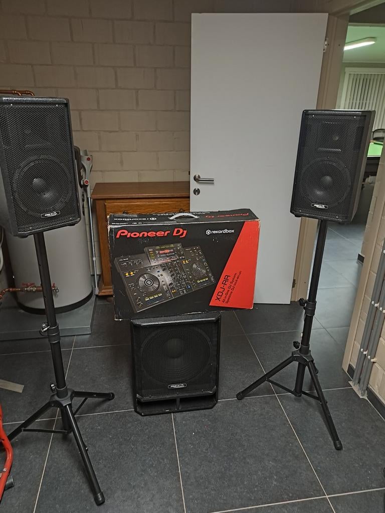 Mengpaneel Pioneer + Boxen en Headset., Ophalen