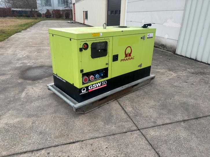 Stroomgroep pramac 45kva, Doe-het-zelf en Bouw, Aggregaten, Zo goed als nieuw, Ophalen
