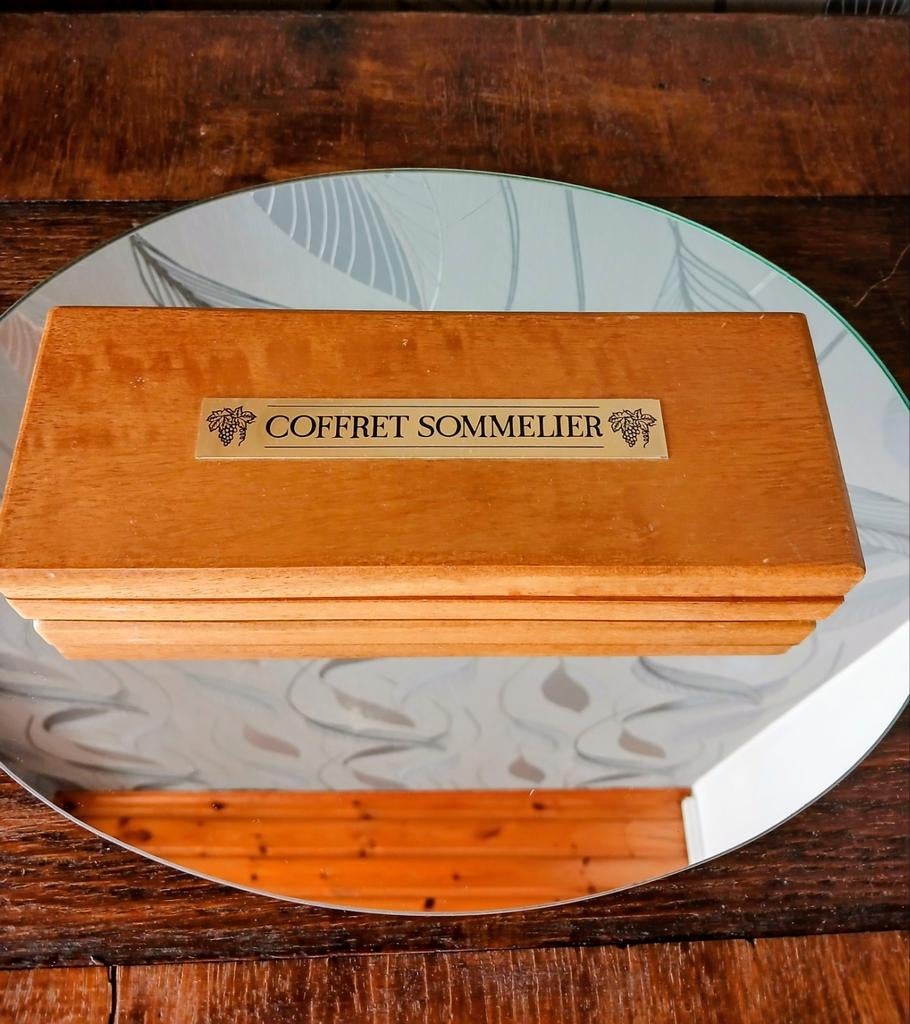 Sommelierset in houten doos,Nieuw!!, Ophalen of Verzenden