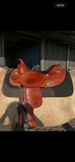 Pool’s 3010 FQ 16” westernzadel, Dieren en Toebehoren, Paarden en Pony's | Zadels, Ophalen, Zo goed als nieuw